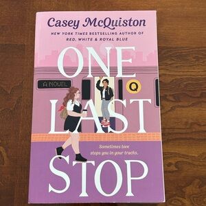 One Last Stop Book by Casey McQuiston